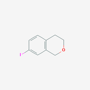 molecular formula C9H9IO B13034999 7-Iodoisochroman CAS No. 149910-99-6