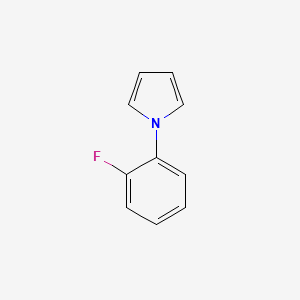 molecular formula C10H8FN B1303500 1-(2-氟苯基)-1H-吡咯 CAS No. 89096-77-5