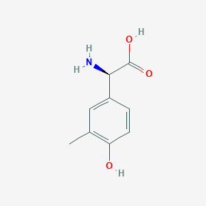 (2R)-2-Amino-2-(4-hydroxy-3-methylphenyl)acetic acid