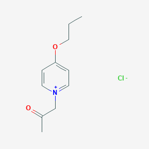 1-(2-Oxopropyl)-4-propoxypyridin-1-iumchloride