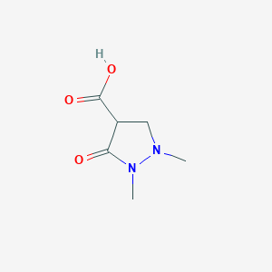 1,2-Dimethyl-3-oxopyrazolidine-4-carboxylicacid