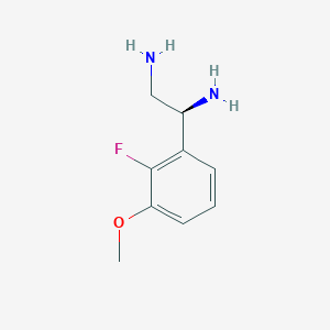 (1S)-1-(2-Fluoro-3-methoxy-phenyl)ethane-1,2-diamine