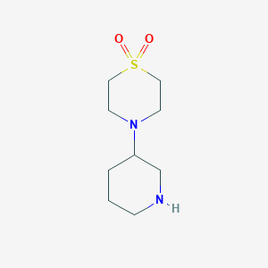 4-(Piperidin-3-yl)thiomorpholine1,1-dioxide