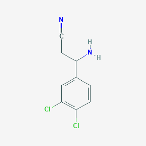 3-Amino-3-(3,4-dichlorophenyl)propanenitrile