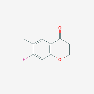 7-Fluoro-6-methylchroman-4-one