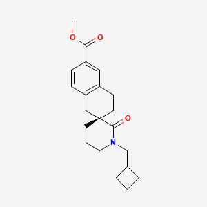 Methyl (R)-1'-(cyclobutylmethyl)-2'-oxo-3,4-dihydro-1H-spiro[naphthalene-2,3'-piperidine]-6-carboxylate