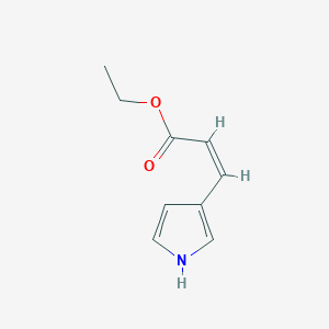 (Z)-Ethyl 3-(1H-pyrrol-3-yl)acrylate