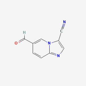 6-Formylimidazo[1,2-A]pyridine-3-carbonitrile