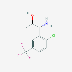 (1R,2R)-1-Amino-1-[2-chloro-5-(trifluoromethyl)phenyl]propan-2-OL