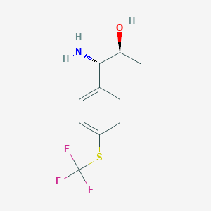 (1S,2S)-1-Amino-1-[4-(trifluoromethylthio)phenyl]propan-2-OL