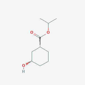 isopropyl (1R,3S)-3-hydroxycyclohexane-1-carboxylate