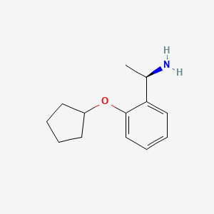 (1R)-1-(2-Cyclopentyloxyphenyl)ethylamine