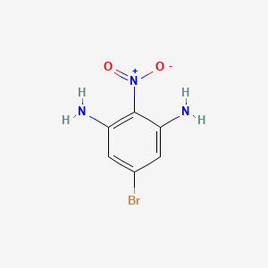 5-Bromo-2-nitrobenzene-1,3-diamine