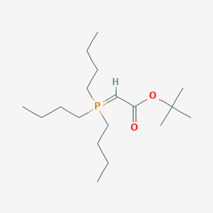 molecular formula C18H37O2P B13035764 tert-Butyl 2-(tributylphosphoranylidene)acetate 