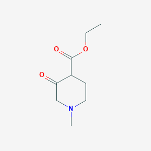 Ethyl 1-methyl-3-oxopiperidine-4-carboxylate