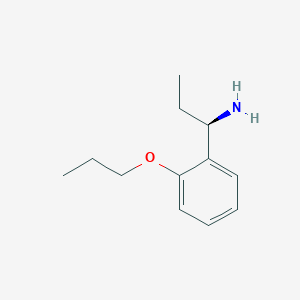 (R)-1-(2-Propoxyphenyl)propan-1-amine