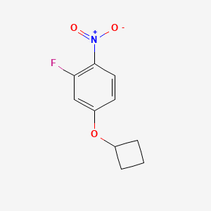 4-Cyclobutoxy-2-fluoro-1-nitrobenzene