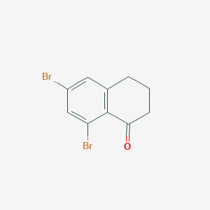 6,8-Dibromo-3,4-dihydronaphthalen-1(2H)-one