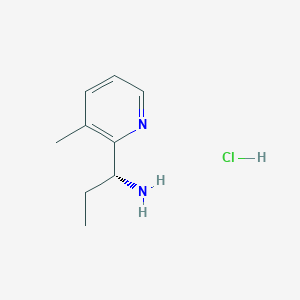 (1R)-1-(3-Methyl(2-pyridyl))propylamine hcl