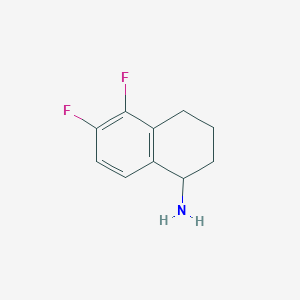 5,6-Difluoro-1,2,3,4-tetrahydronaphthalen-1-amine