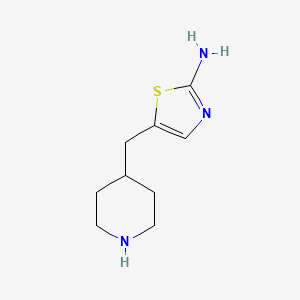 5-(Piperidin-4-ylmethyl)thiazol-2-amine