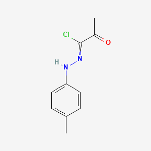 molecular formula C10H11ClN2O B1303617 丙烷酰肼酰氯，N-(4-甲苯基)-2-氧代- CAS No. 18440-55-6