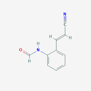 N-(2-(2-Cyanovinyl)phenyl)formamide