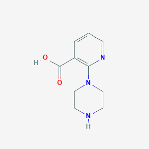 molecular formula C10H13N3O2 B1303619 2-哌嗪-1-基烟酸 CAS No. 374063-94-2