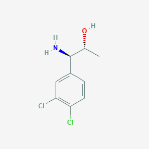 (1R,2R)-1-Amino-1-(3,4-dichlorophenyl)propan-2-OL