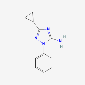 3-Cyclopropyl-1-phenyl-1H-1,2,4-triazol-5-amine