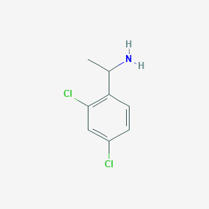 molecular formula C8H9Cl2N B1303638 1-(2,4-二氯苯基)乙胺 CAS No. 89981-75-9
