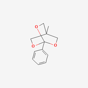 molecular formula C12H14O3 B13036402 Orthobenzoic acid, cyclic ester with 2-(hydroxymethyl)-2-methyl-1,3-propanediol CAS No. 70637-00-2