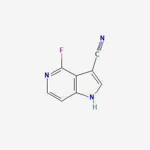 4-fluoro-1H-pyrrolo[3,2-c]pyridine-3-carbonitrile