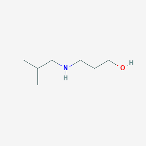 molecular formula C7H17NO B1303650 3-Isobutylamino-propan-1-ol CAS No. 285124-45-0