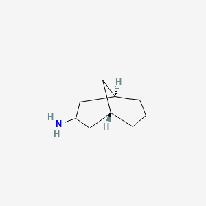 molecular formula C9H17N B13036515 Exo-3-amino-[3.3.1]nonane 