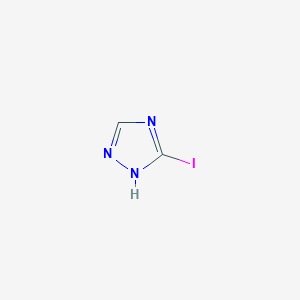 molecular formula C2H2IN3 B1303655 3-碘-1H-1,2,4-三唑 CAS No. 7411-20-3