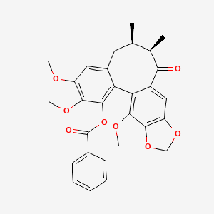 molecular formula C29H28O8 B13036590 SchisanlignoneE 