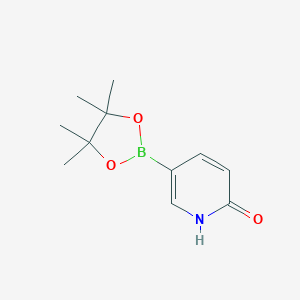 molecular formula C11H16BNO3 B130366 5-(4,4,5,5-四甲基-1,3,2-二氧杂硼环-2-基)吡啶-2-醇 CAS No. 1054483-78-1