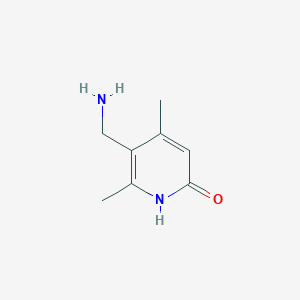 5-(Aminomethyl)-4,6-dimethylpyridin-2(1H)-one