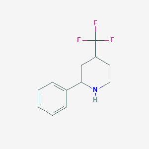 2-Phenyl-4-(trifluoromethyl)piperidine