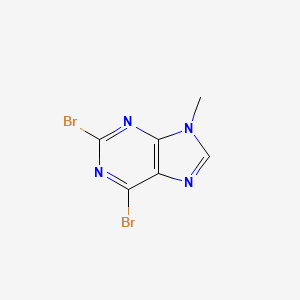 2,6-Dibromo-9-methyl-9H-purine