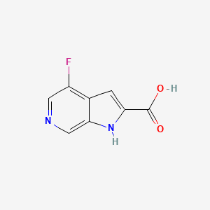 4-fluoro-1H-pyrrolo[2,3-c]pyridine-2-carboxylic acid