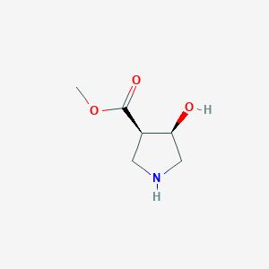 (3R,4R)-Methyl 4-hydroxypyrrolidine-3-carboxylate