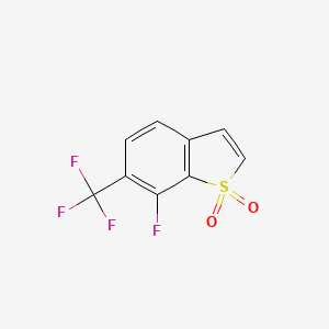 7-Fluoro-6-(trifluoromethyl)benzo[B]thiophene 1,1-dioxide