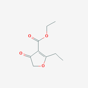 Ethyl 2-ethyl-4-oxo-4,5-dihydrofuran-3-carboxylate