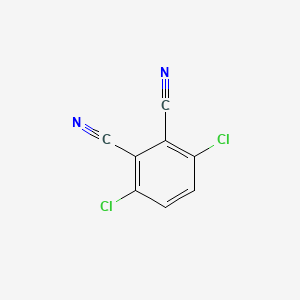 molecular formula C8H2Cl2N2 B13036853 3,6-Dichlorophthalonitrile 