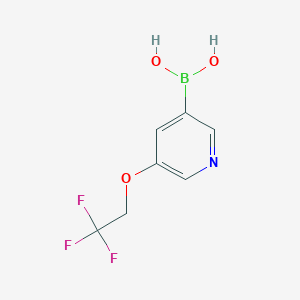 (5-(2,2,2-Trifluoroethoxy)pyridin-3-yl)boronic acid