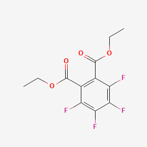 molecular formula C12H10F4O4 B13036906 Diethyl 3,4,5,6-tetrafluorophthalate CAS No. 13719-80-7