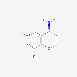 (S)-8-Fluoro-6-methylchroman-4-amine