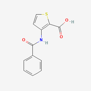 molecular formula C12H9NO3S B1303695 3-(苯甲酰氨基)-2-噻吩甲酸 CAS No. 147123-66-8
